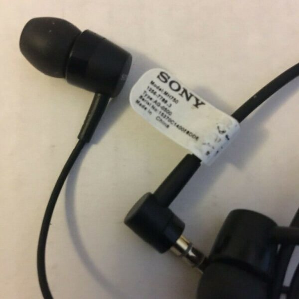 GENUINE Sony MH750 Headphones With IN LINE CONTROL - BLACK