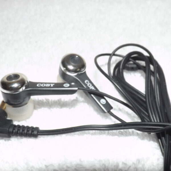 Coby CVE52 - headphones Black, Intraaural, 3.5 mm (1/8"), 20 - 20000 Hz, In EAR