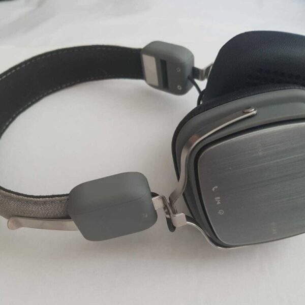 CRONUS Bluetooth Headphones Wireless Headset - Grey & Black